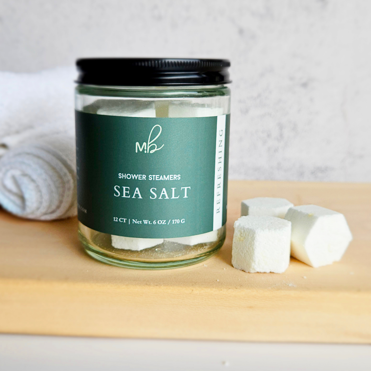12ct Mini Shower Steamer Jars | Aromatherapy