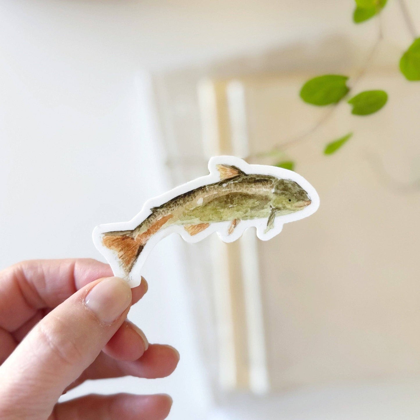 Fish sticker