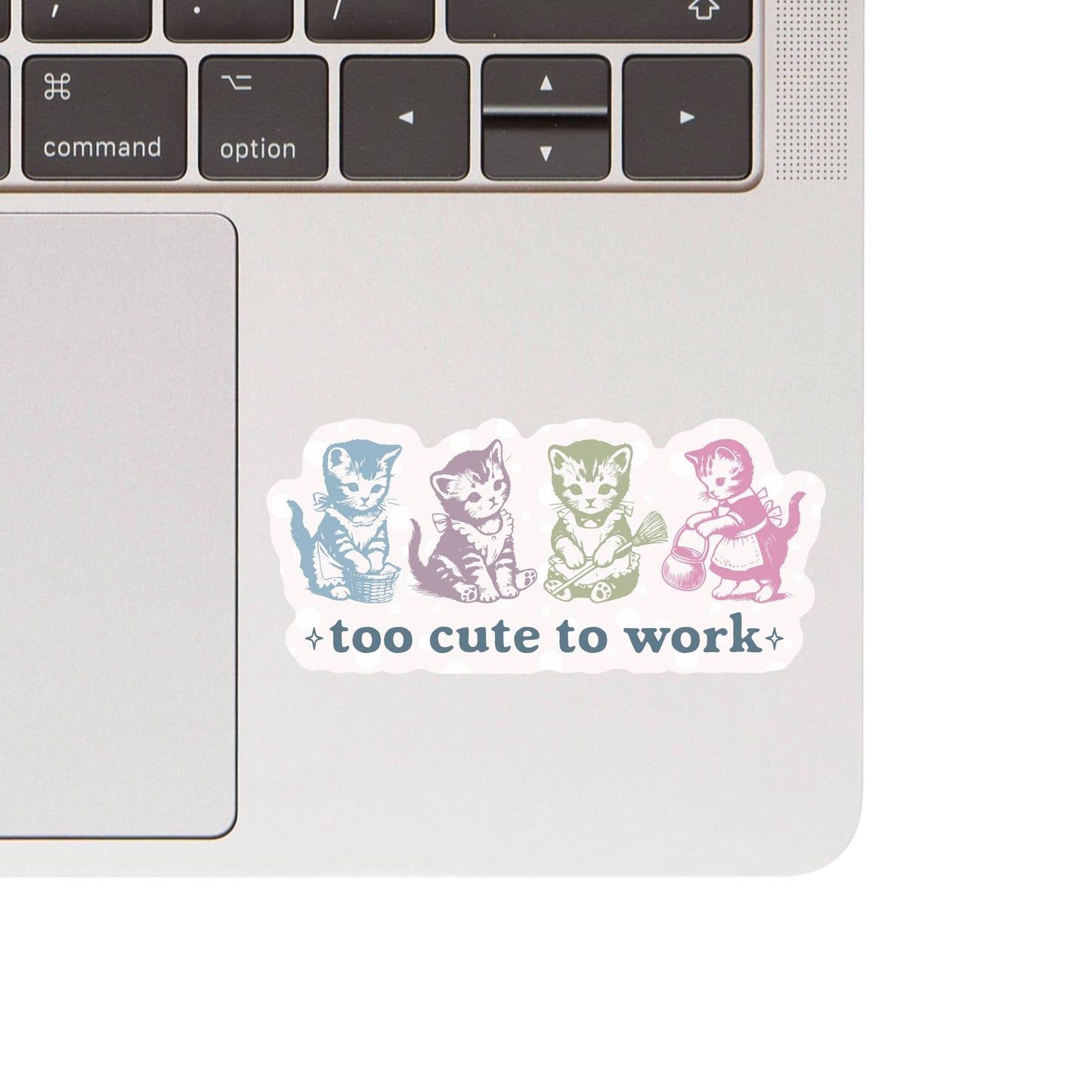 Funny Sarcastic Cute Kitty Cat High Quality Vinyl Sticker