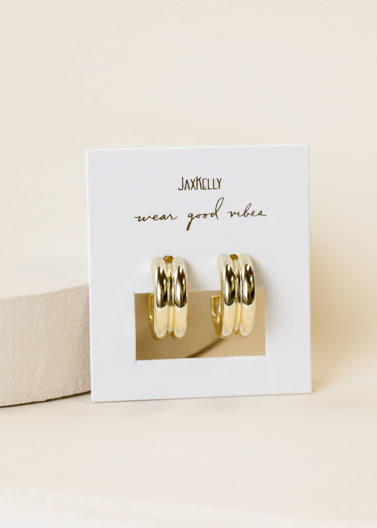Gold Hoop - Bold - Earrings