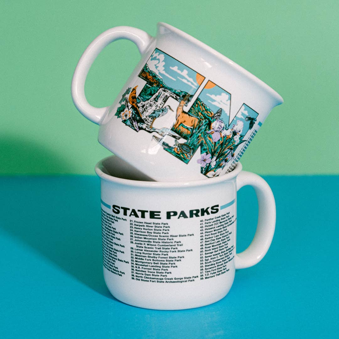 Tennessee State Parks - 59 Parks Ceramic Mug