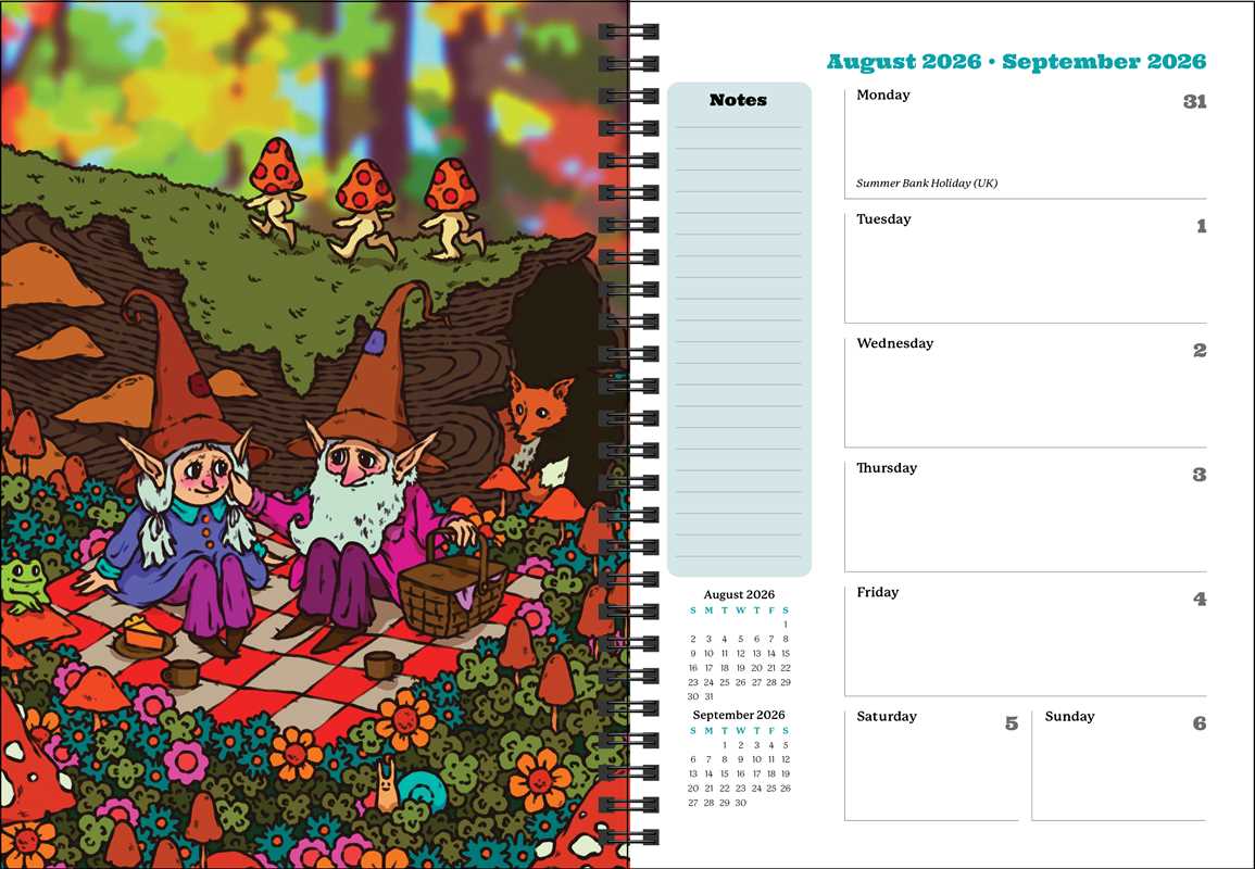 Autumnalwood 2026 Planner Calendar (Includes Stickers) by Autumnalwood