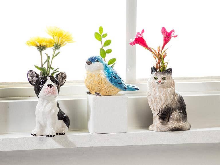 Wildlife Bud Vase