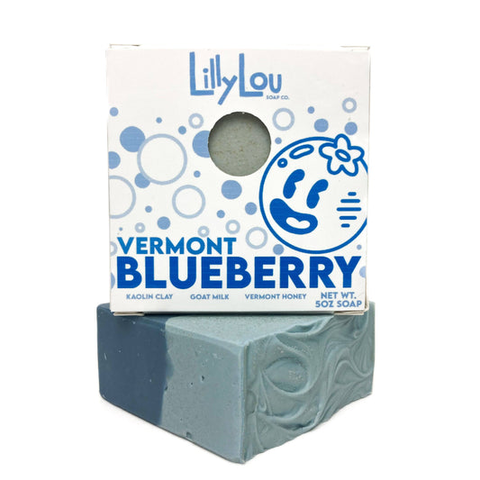 Vermont Blueberry Soap Bar | Goat Milk Soap | Natural Soap