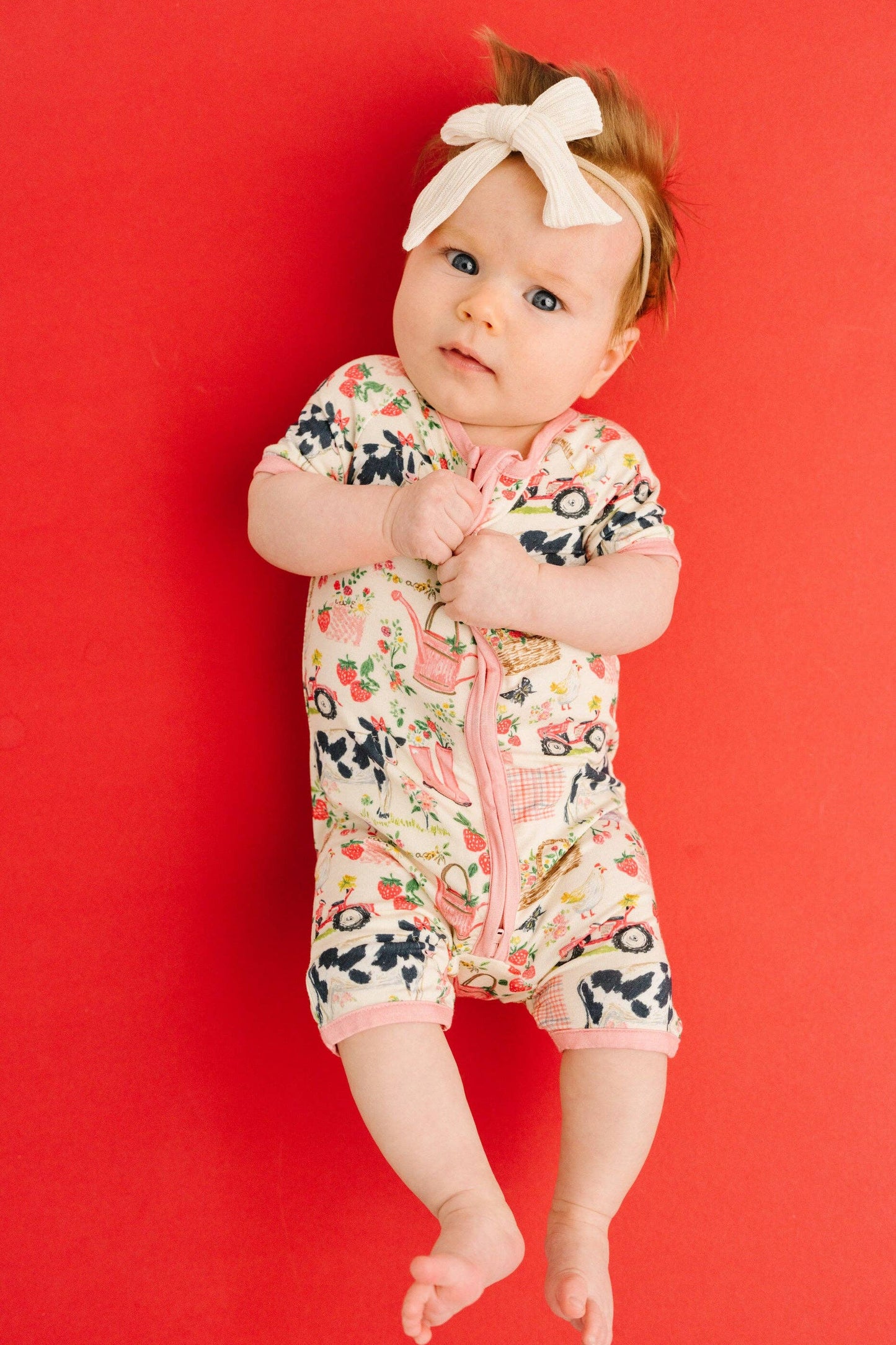 Blooming Homestead Bamboo Short Romper
