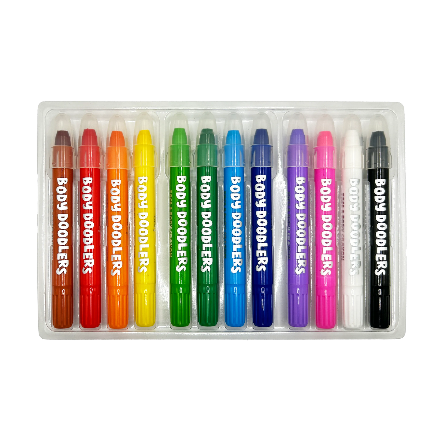 Body Doodlers Face and Body Crayons - Set of 12