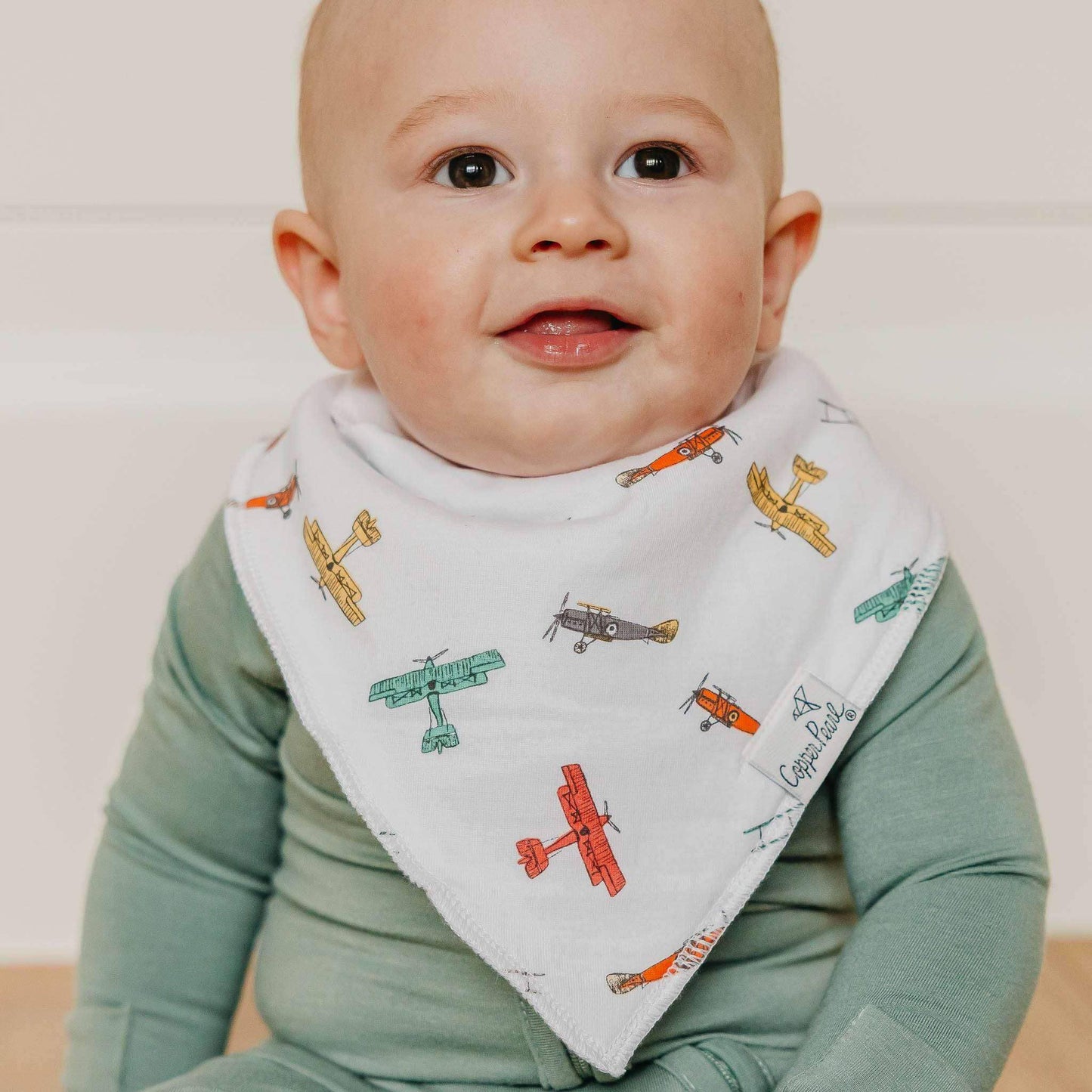 4 Pack Baby Bandana Bibs - Ace