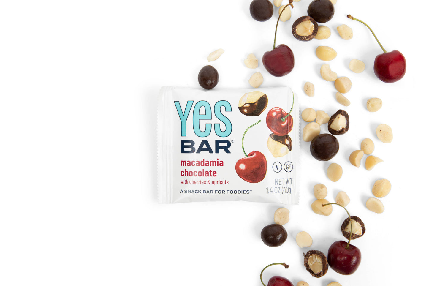 Macadamia Cherry Chocolate - Gourmet Plant-Based Snack Bar