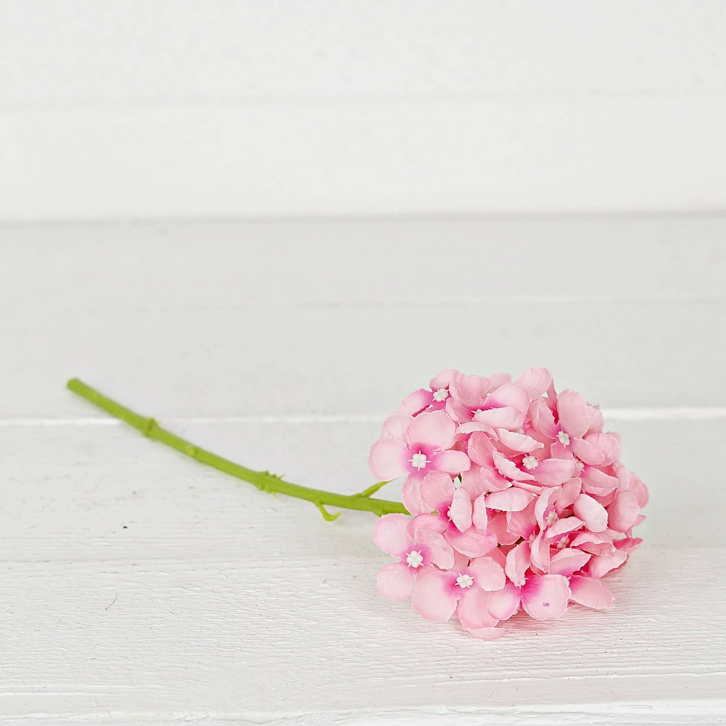 35331- 13inLx5inD English Hydrangea Stem-Hot Pink