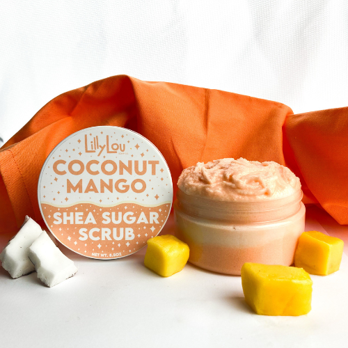 Coconut Mango Sugar Scrub | Exfoliating Body Scrub