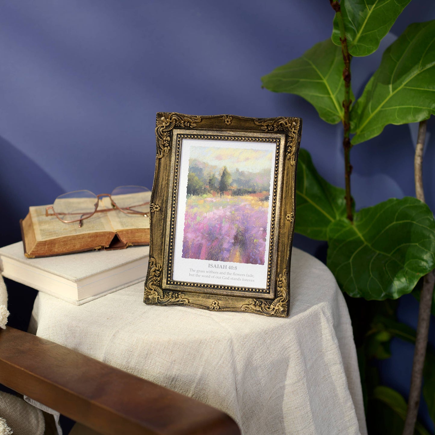 God Stands Forever Framed Art