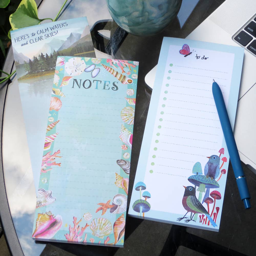 Seashells List Pad