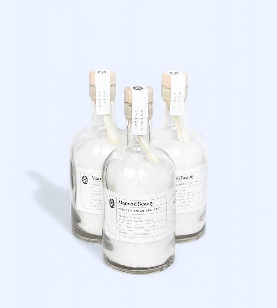 “Intention” Mediterranean Sea Salt Soak