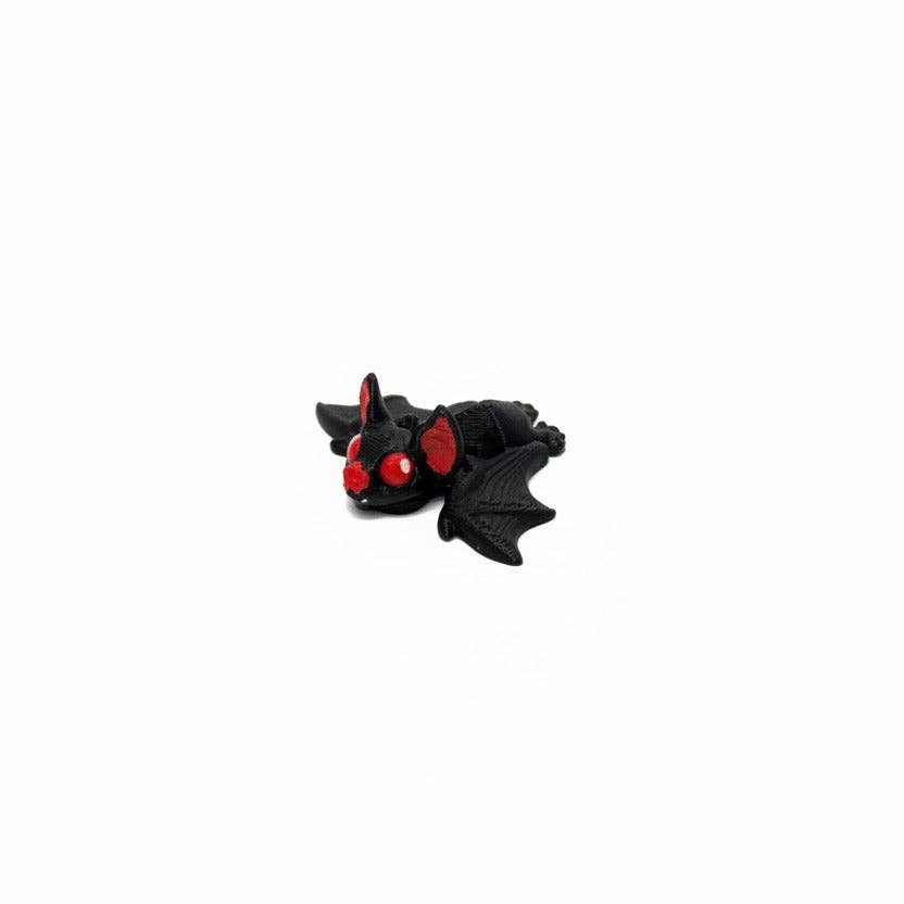 Vampire Bat • Halloween • Mini 3D Printed Articulated Animal • Flexi Animals • Pocket Pets • Pocket Pals • Desk Pets*
