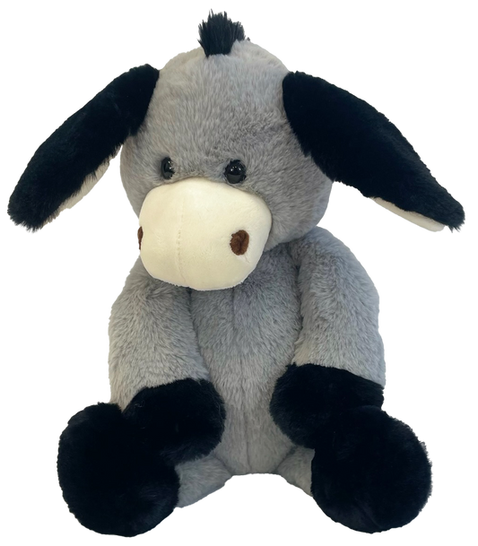 Darly Donkey World's Softest Lushee 16 inch Gray Plush Toy