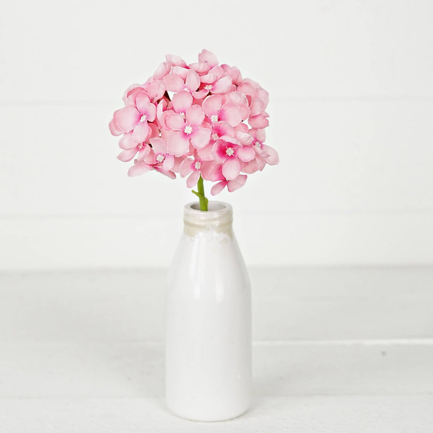 35331- 13inLx5inD English Hydrangea Stem-Hot Pink
