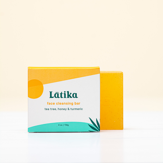 Face Cleanser, Tea Tree, Honey, Turmeric-skincare soap
