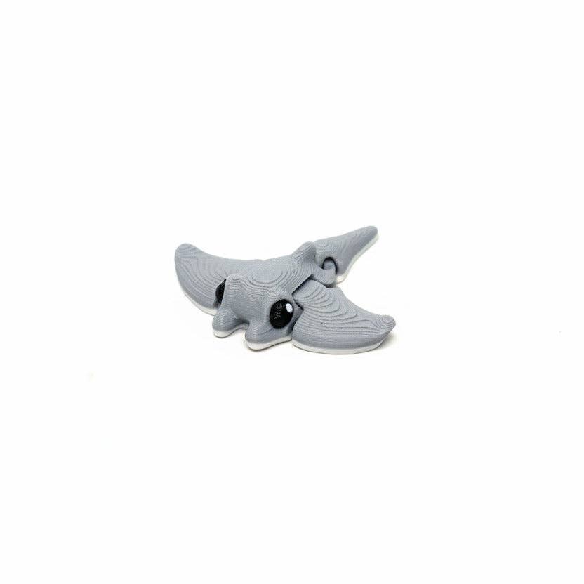 Sting Ray • Manta Ray • Mini 3D Printed Articulated Animal • Flexi Animals • Pocket Pets • Pocket Pals • Desk Pets*