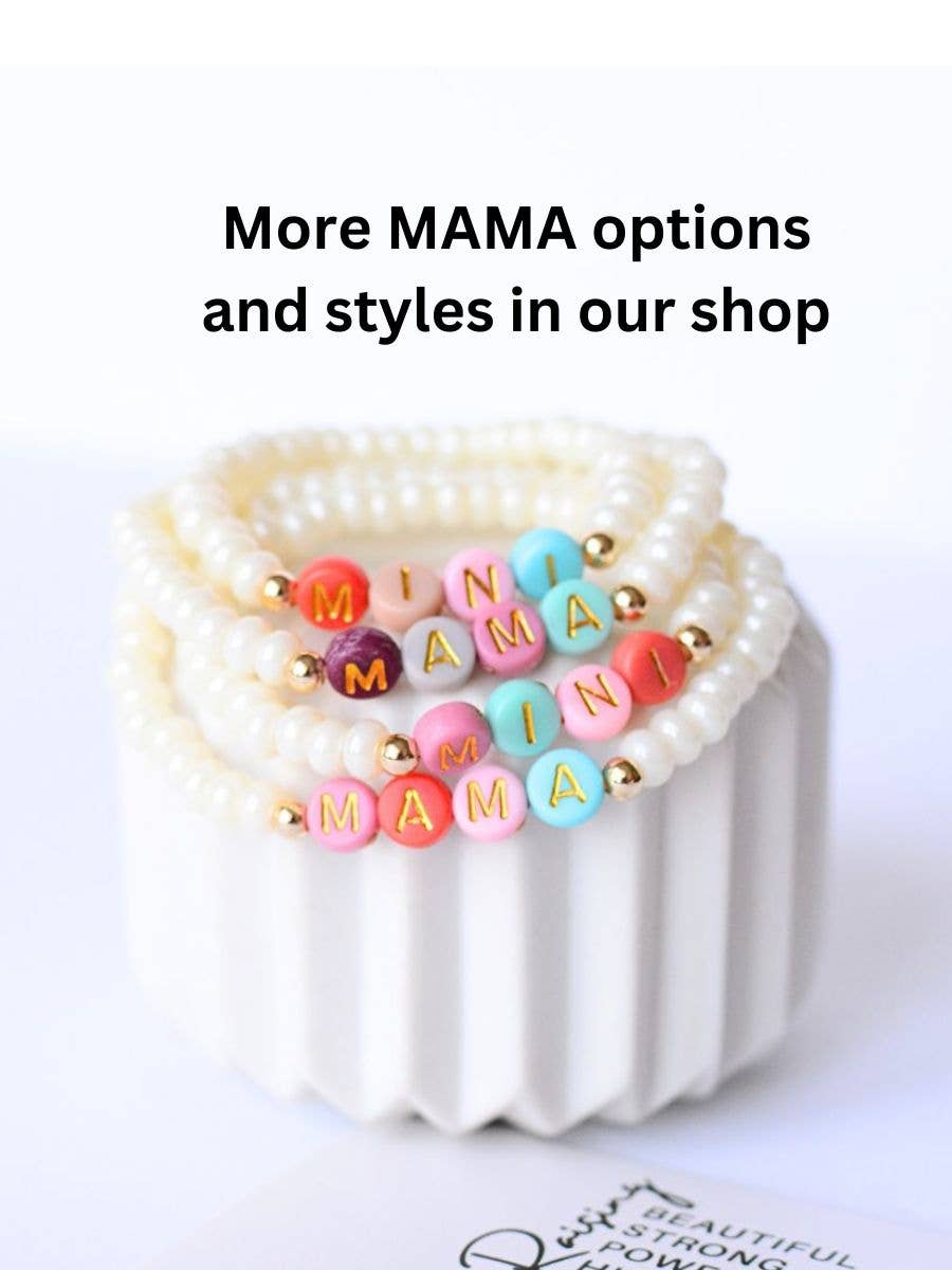 Mama Mini Bracelet Set – Motherhood Jewelry, mom gift