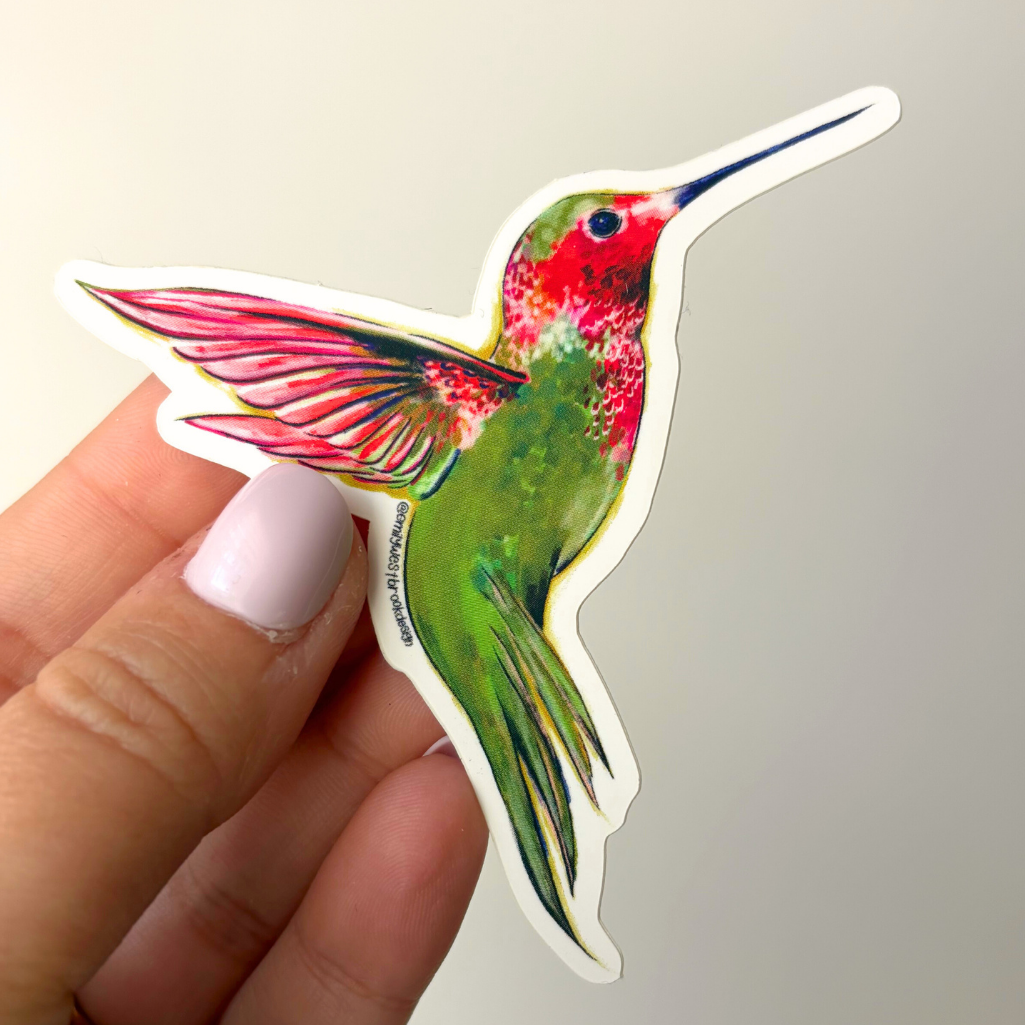Hummingbird Sticker