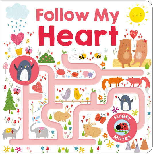 Maze Book: Follow My Heart: