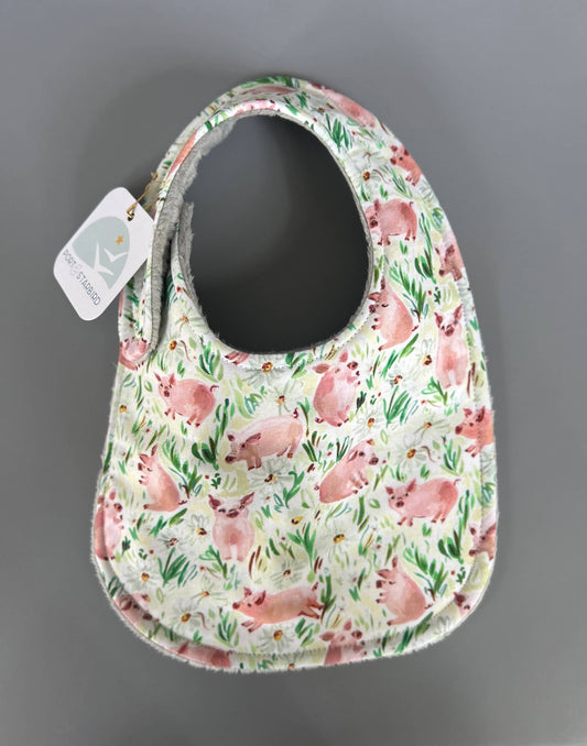 Pigs in the Field bib