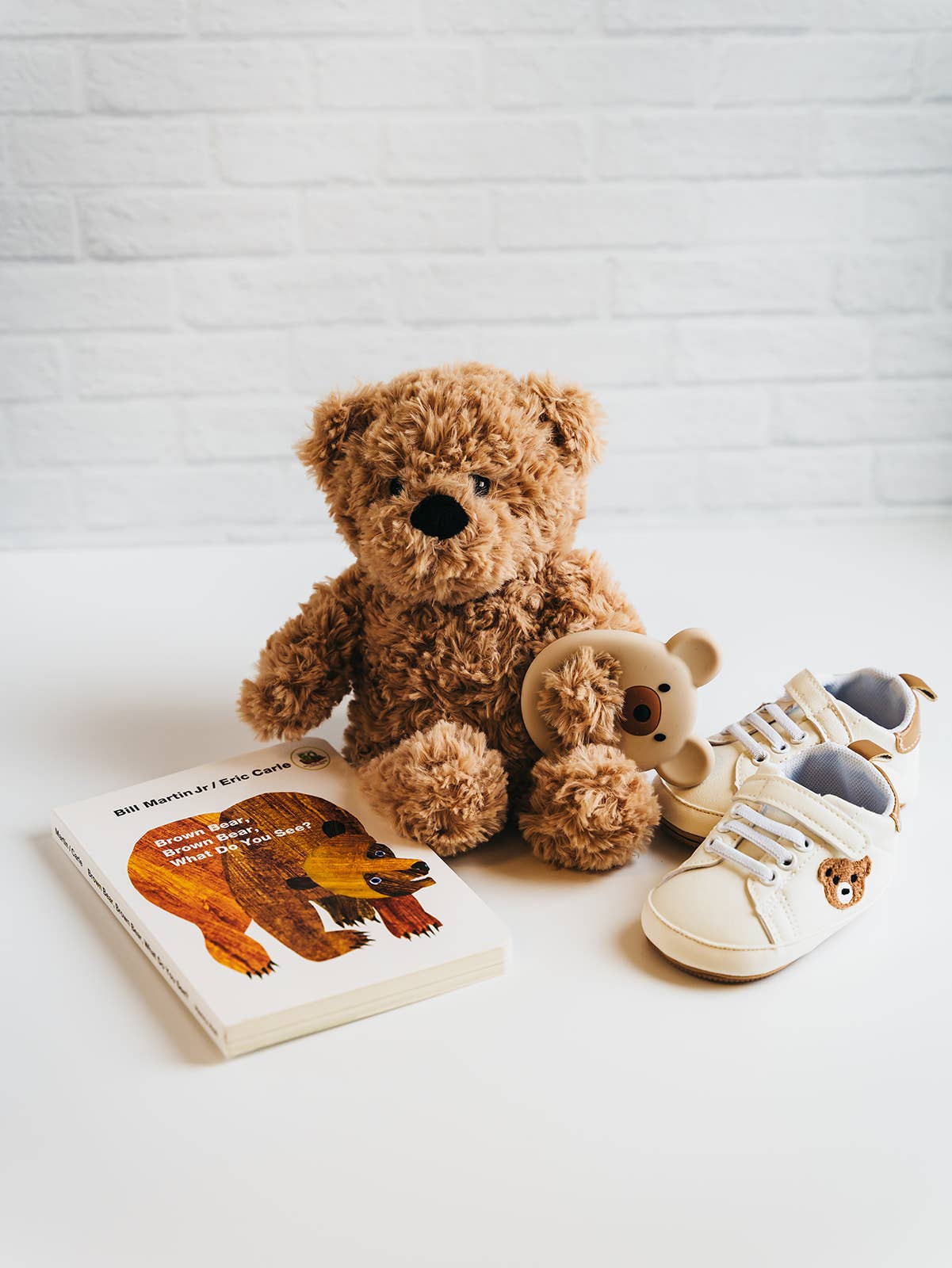 Classic Plush Weighted Teddy Bear - "Archie" - Baby Gift