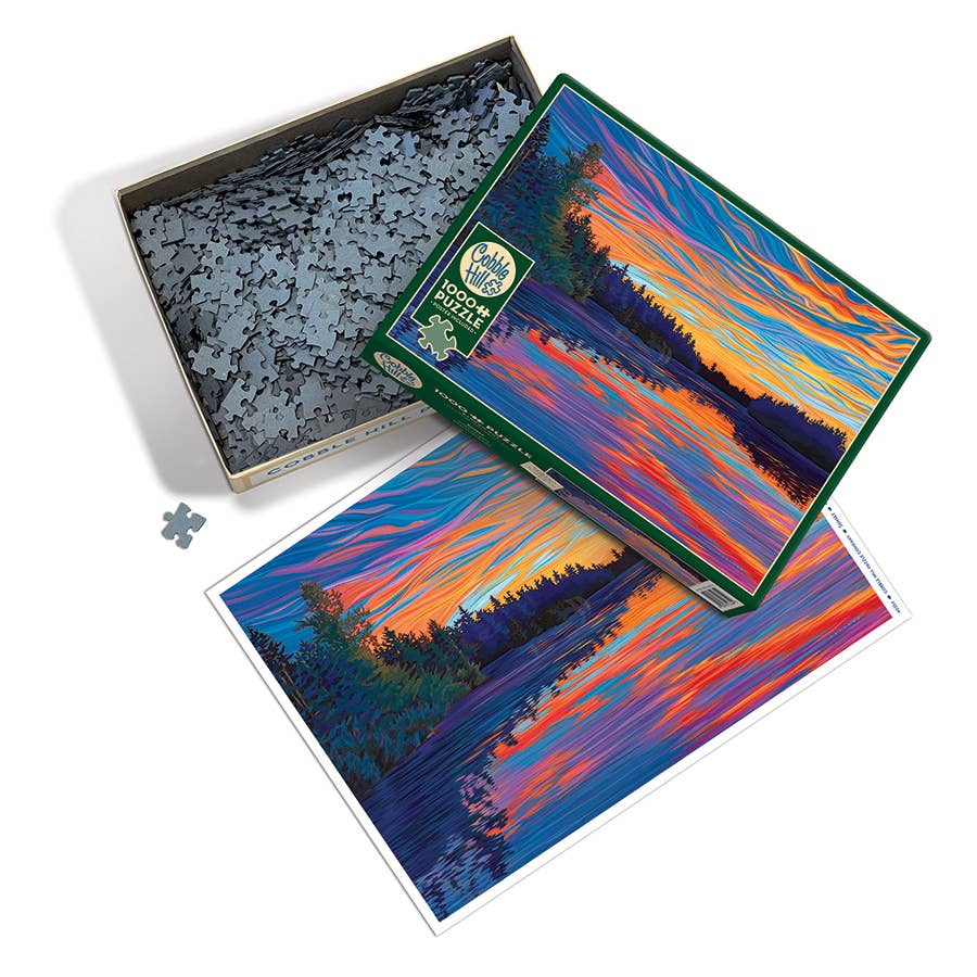 Sunset 1000-Piece Cobble Hill Puzzle