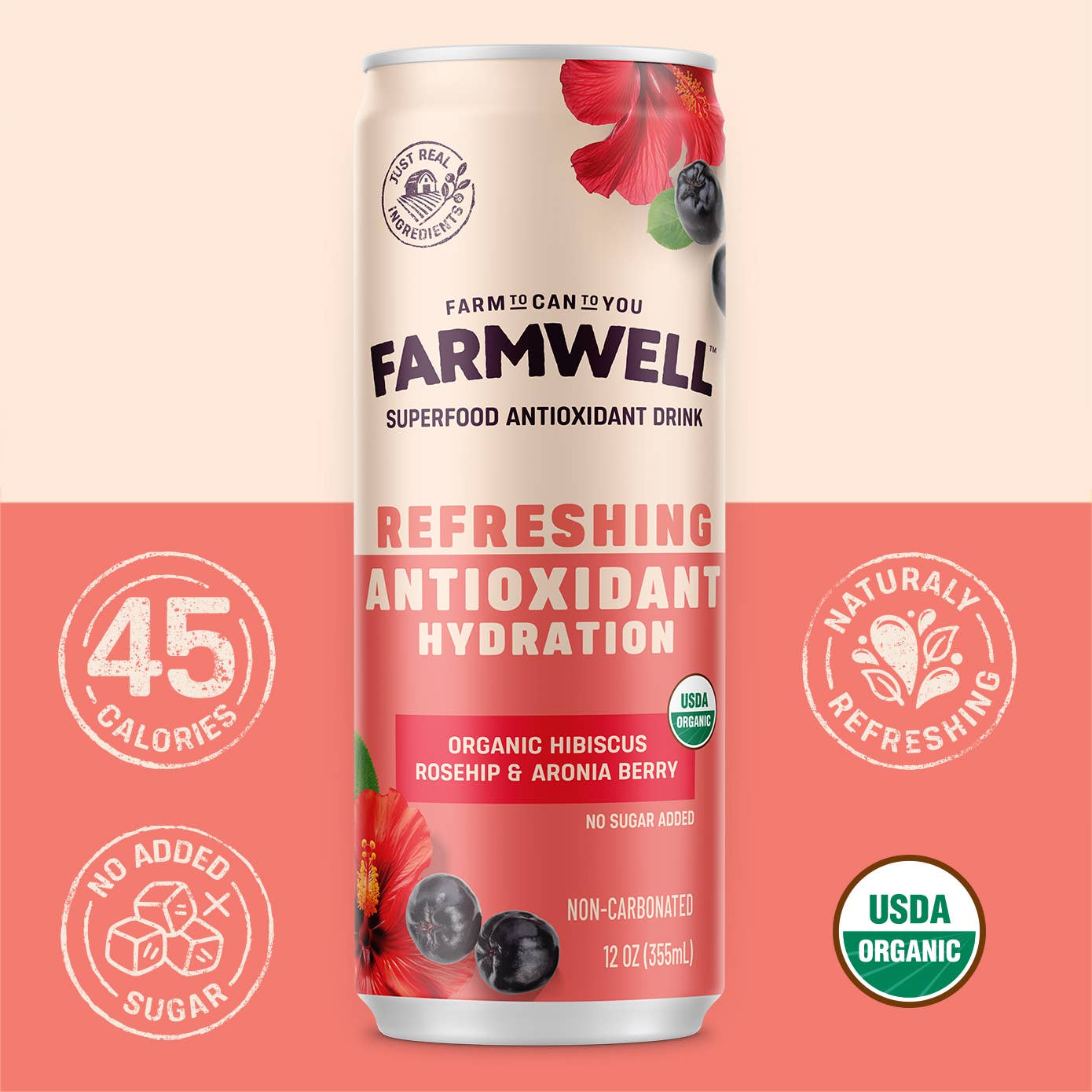 Organic Hibiscus Rosehip & Aronia Berry