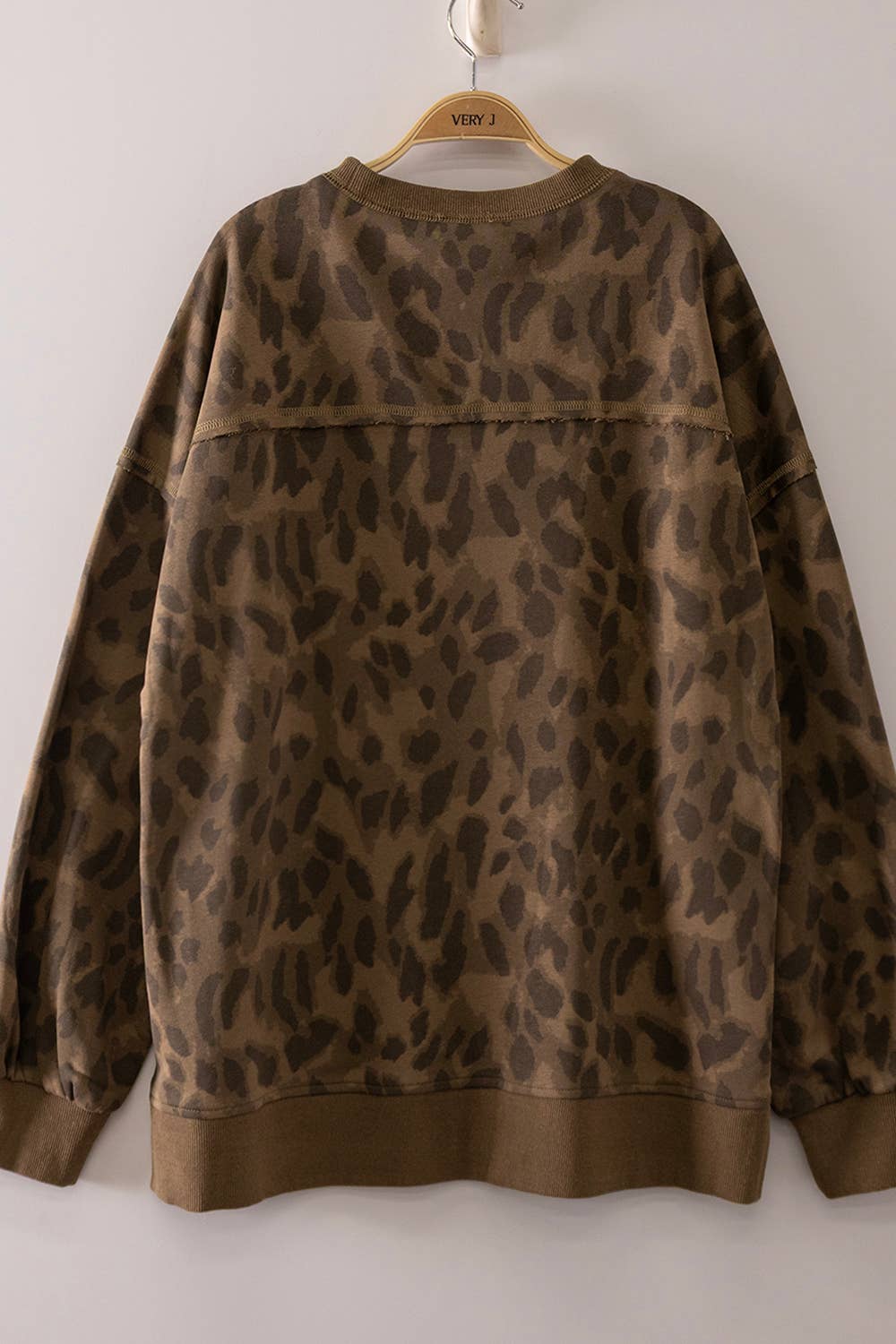 Printed Crew Neck Sweatshirt