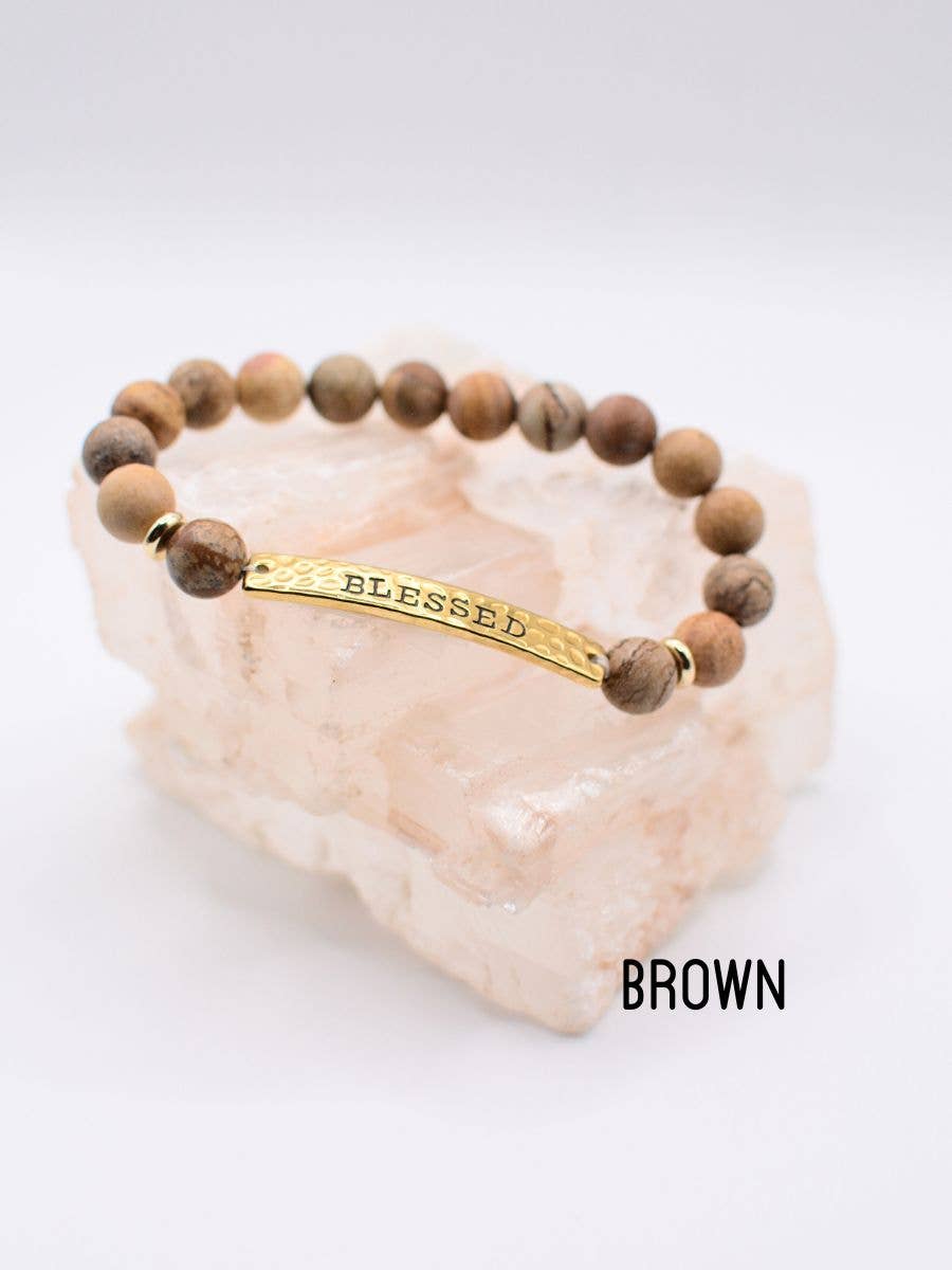 Blessed Christian Jewelry - Inspirational, Faith Bracelet