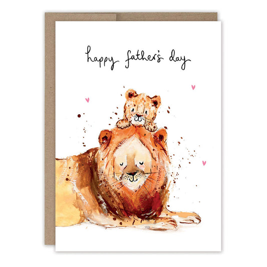 Lions Father's Day Card