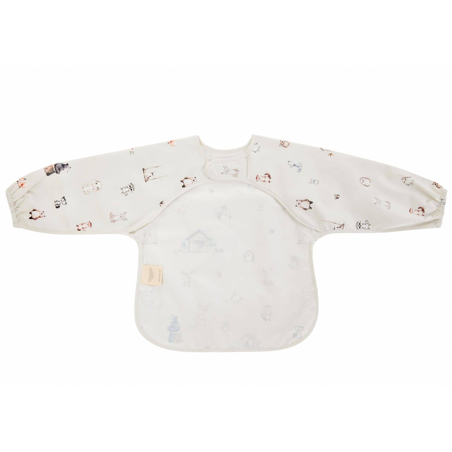 Smock Bib for Baby & Toddler Long Sleeve (Woodlands)