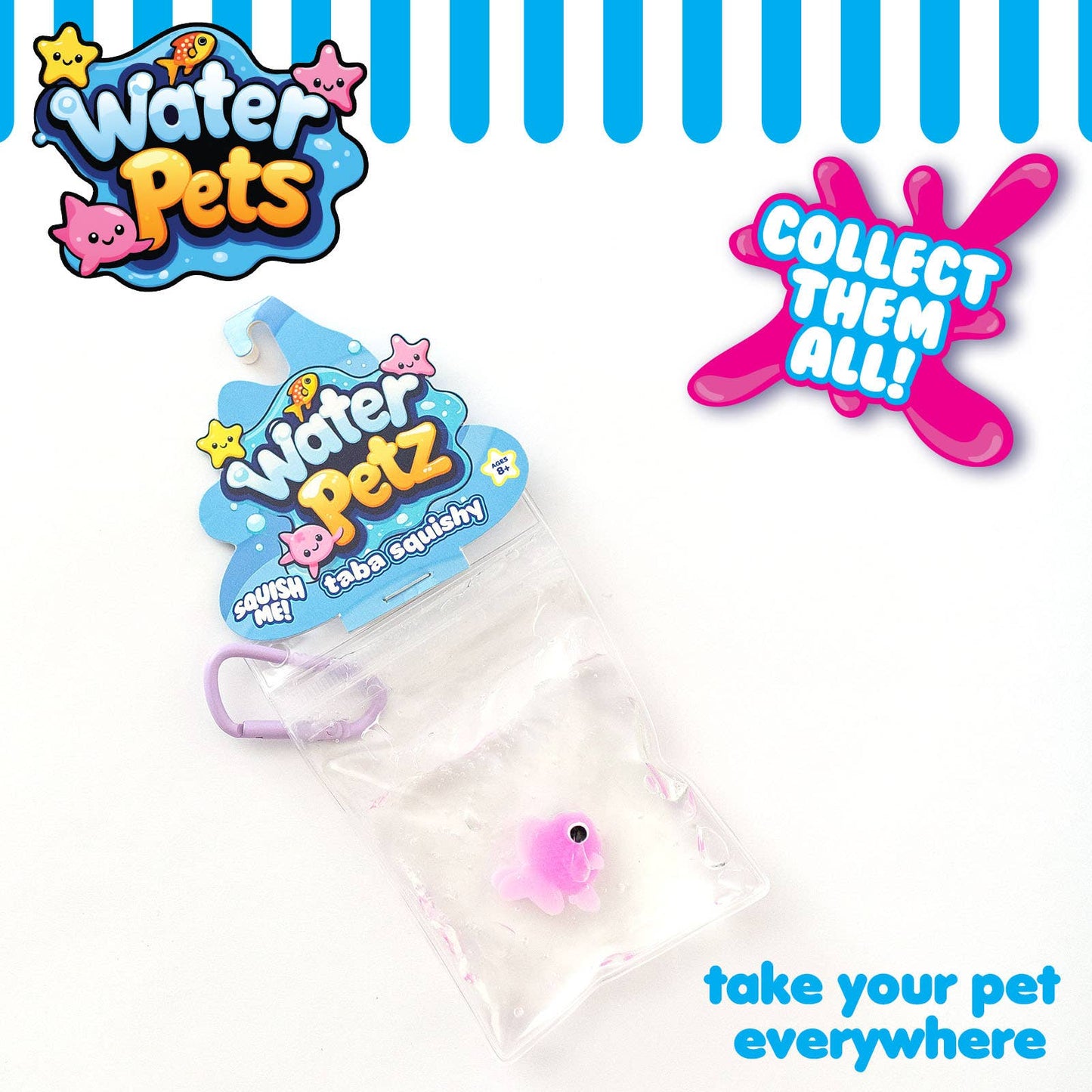 Taba Squishy Mushmeez Water Pet