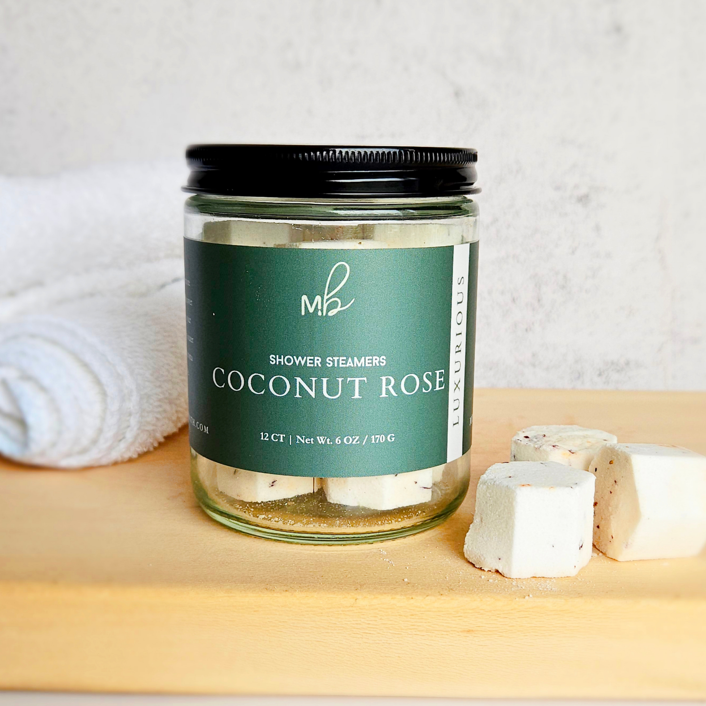 12ct Mini Shower Steamer Jars | Aromatherapy