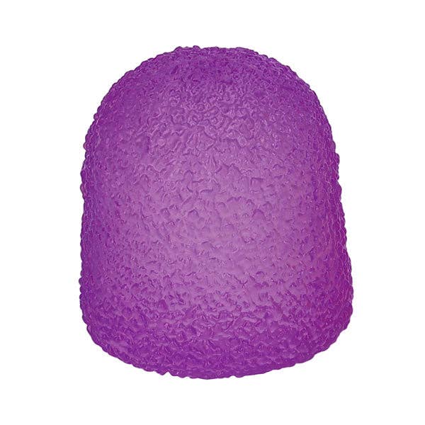 Squishhy Bonbon-Shaped Textured Squishy Fidget Stress Ball (1pc) Assorted Colors