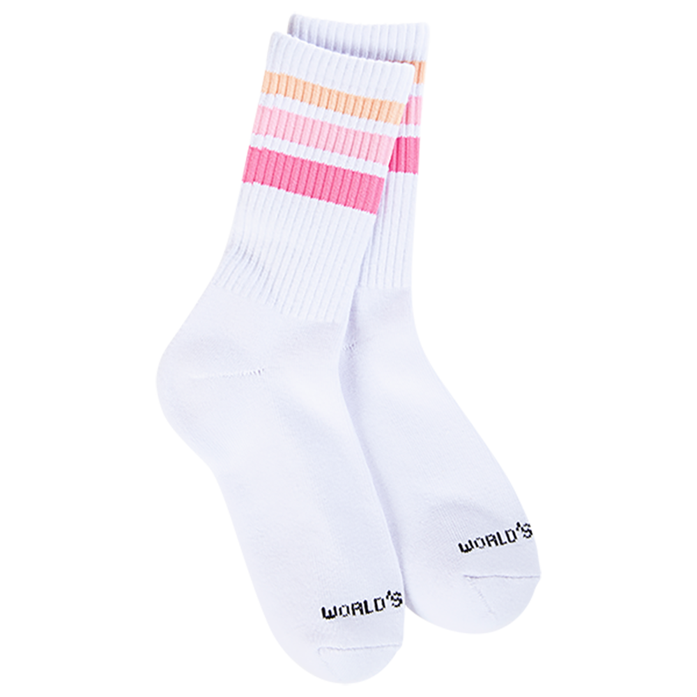 Pink Stripe Sport Crew 