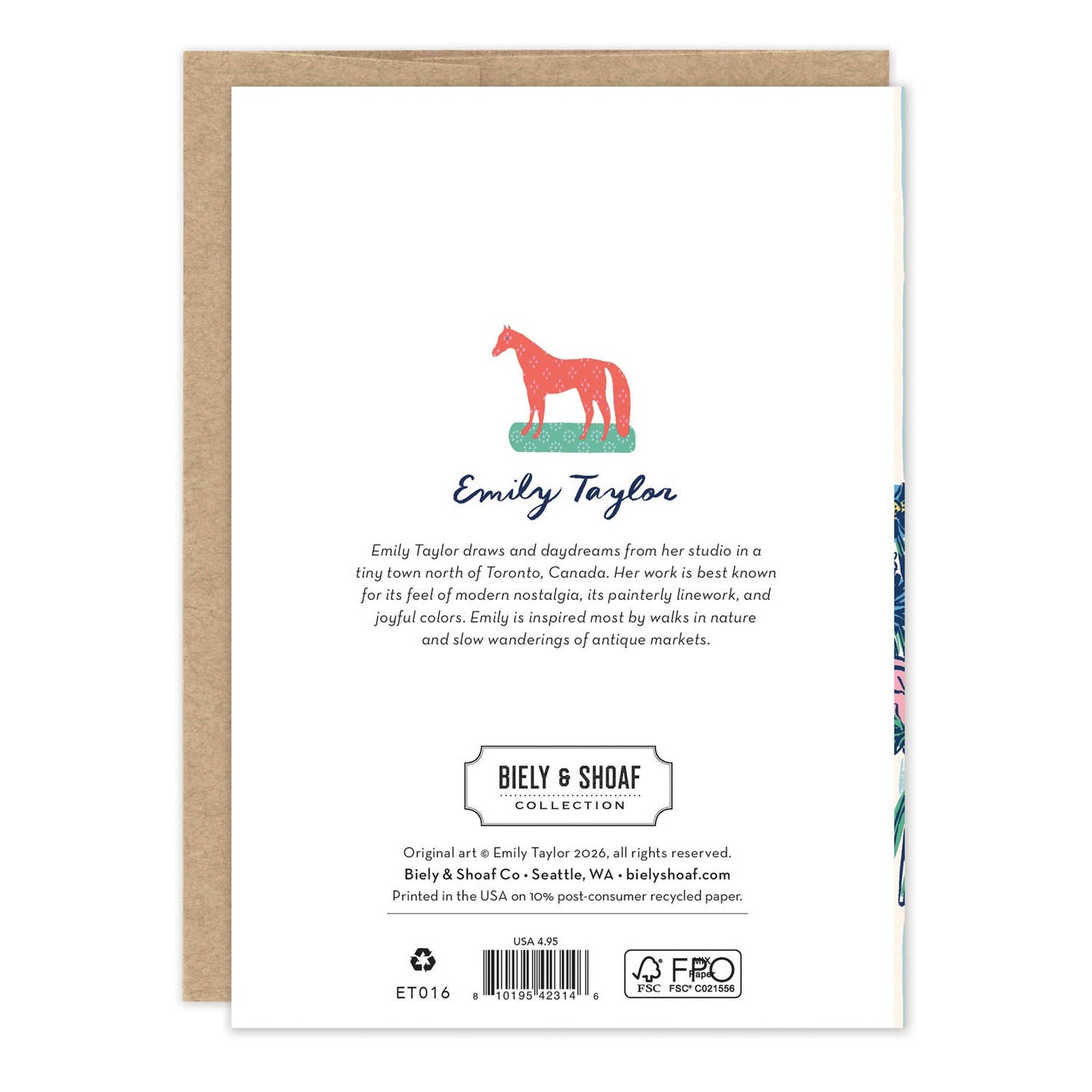 Flower Bundles Sympathy Card