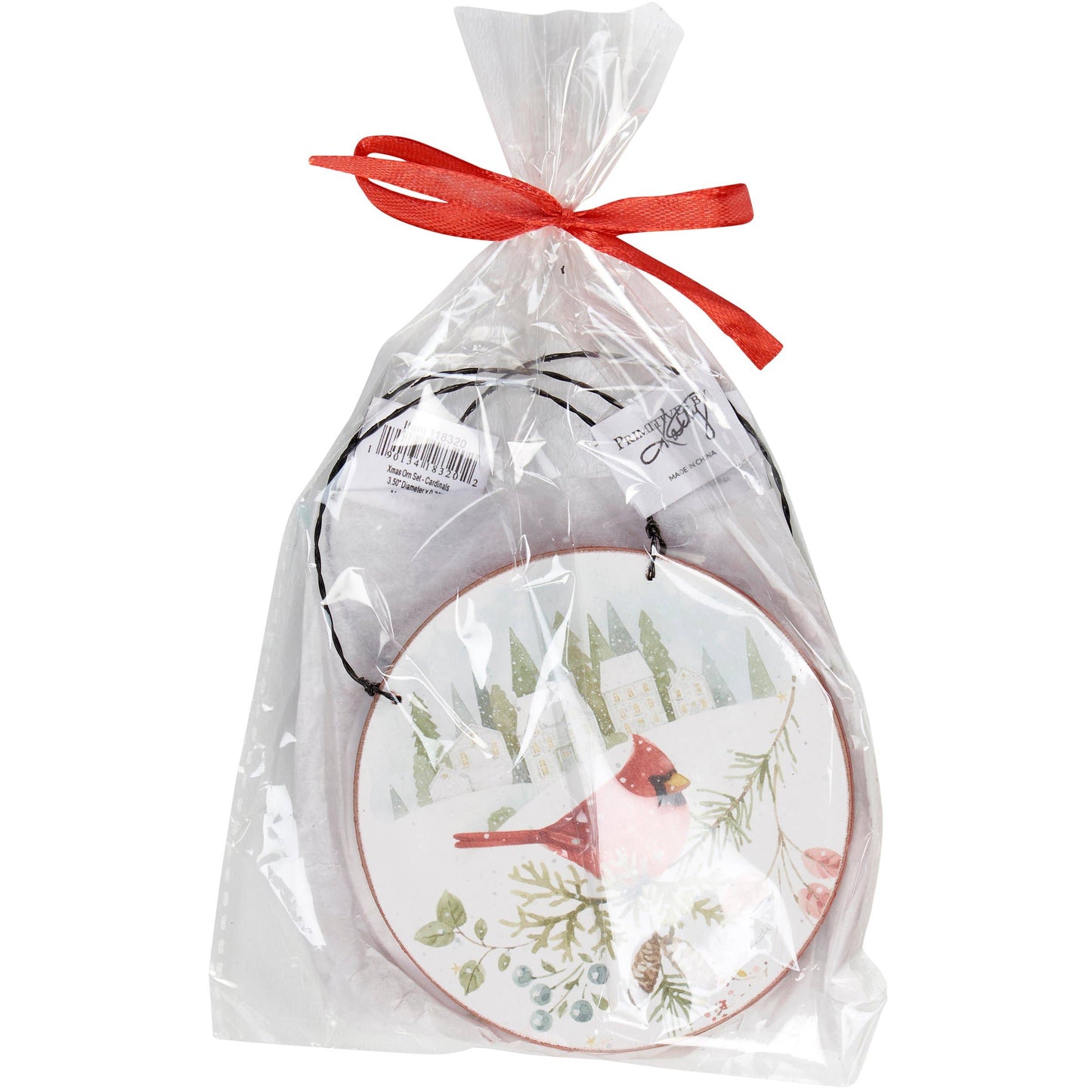 Winter Cardinal Ornament