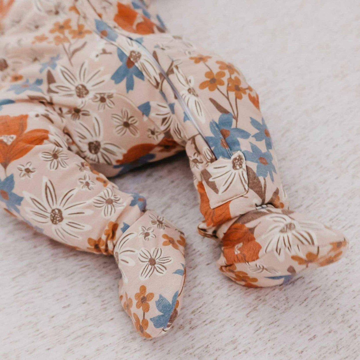 Zip-Up Footie Pajama - Eden