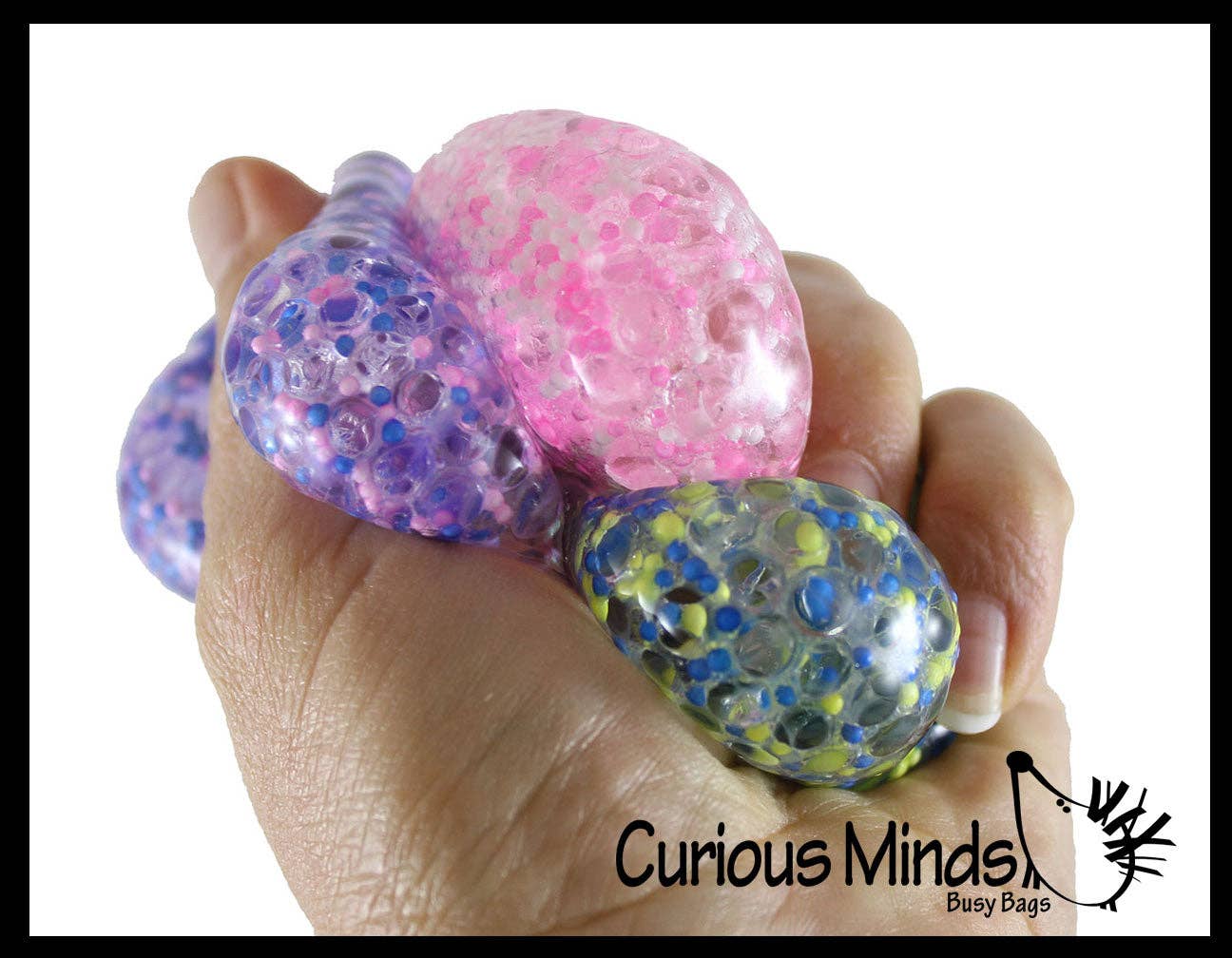 Small Amazing 1.5" Confetti Bead with Thick Gel Mold-able