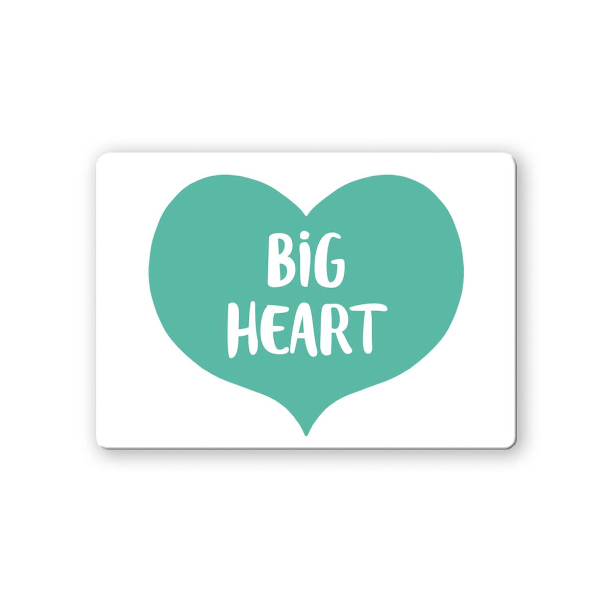 Personalized City Magnet - Big Heart