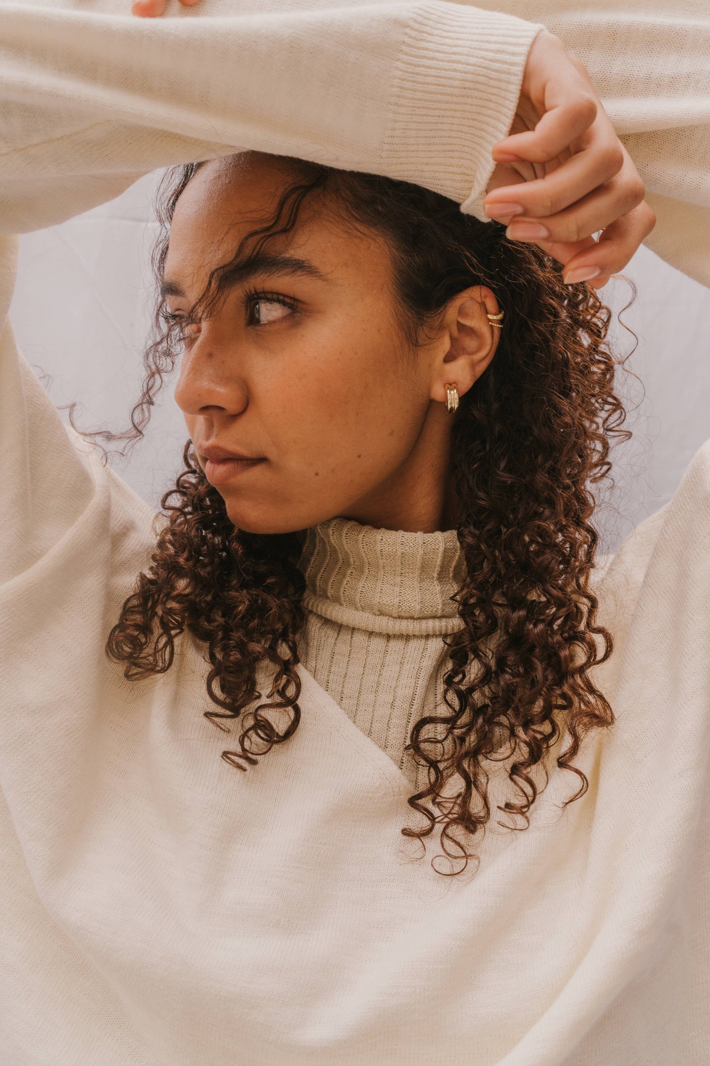 Gold Hoop - Bold - Earrings