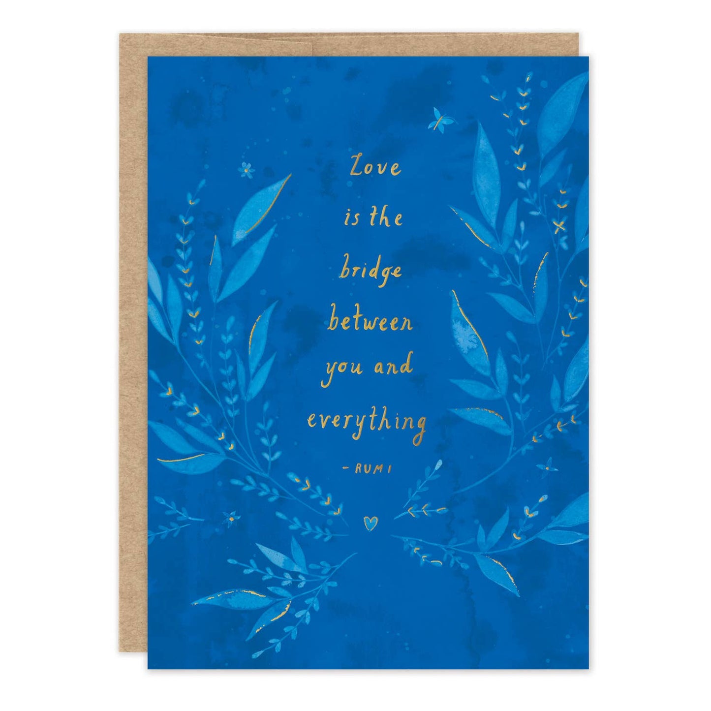 Love Is The Bridge Sympathy Card