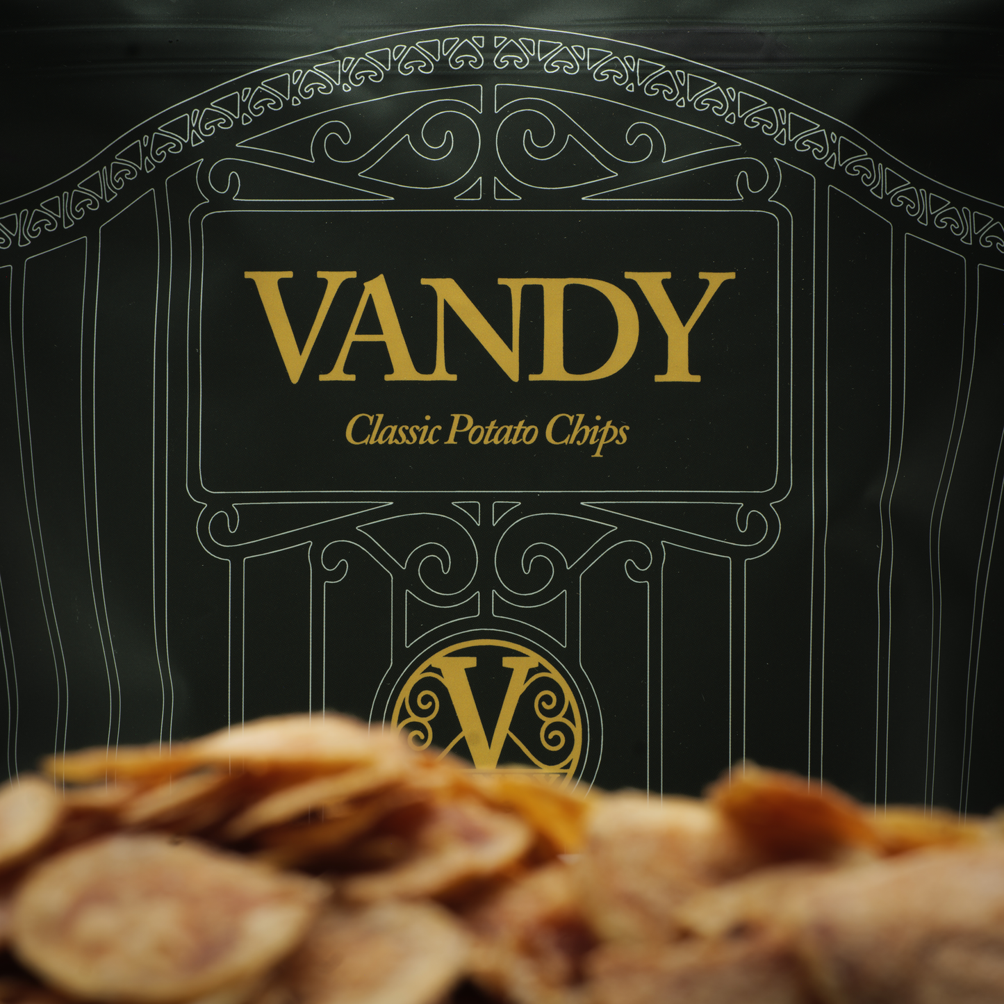 Vandy Traditional Potato Chips, 5oz Bag Case