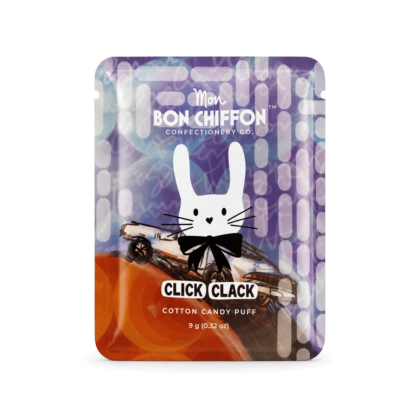 Click Clack - Orange Vanilla Cotton Candy Puff