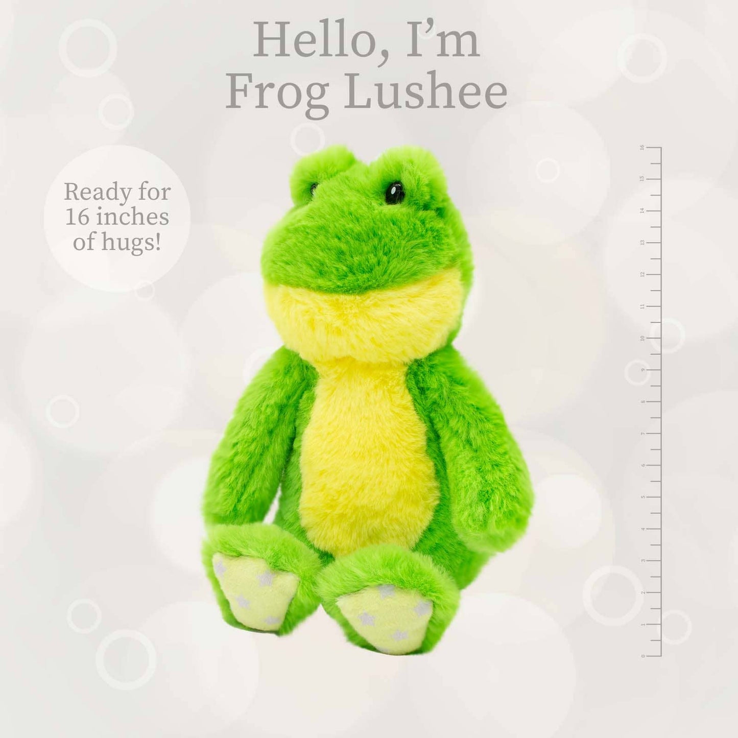 Green Frog World's Softest 16 inch - Classic Plush Toy