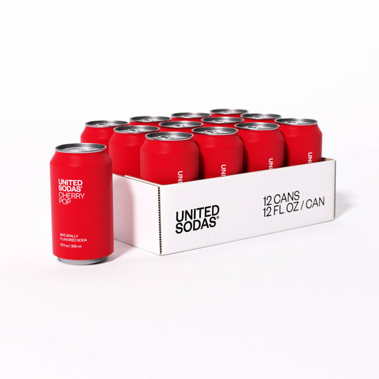 Naturally Flavored Soda - Cherry Pop
