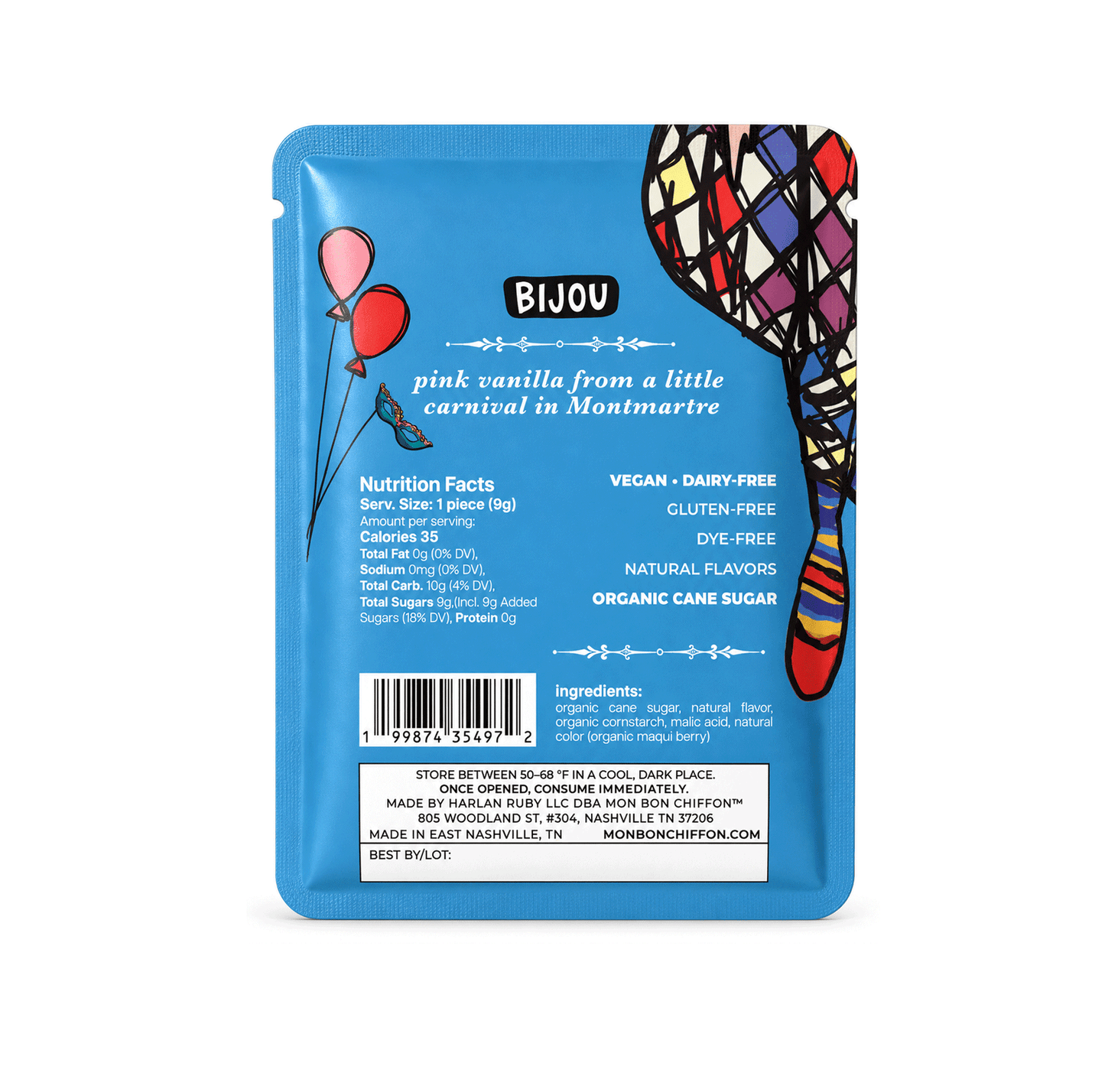 Bijou - Strawberry Vanilla Cotton Candy Puff