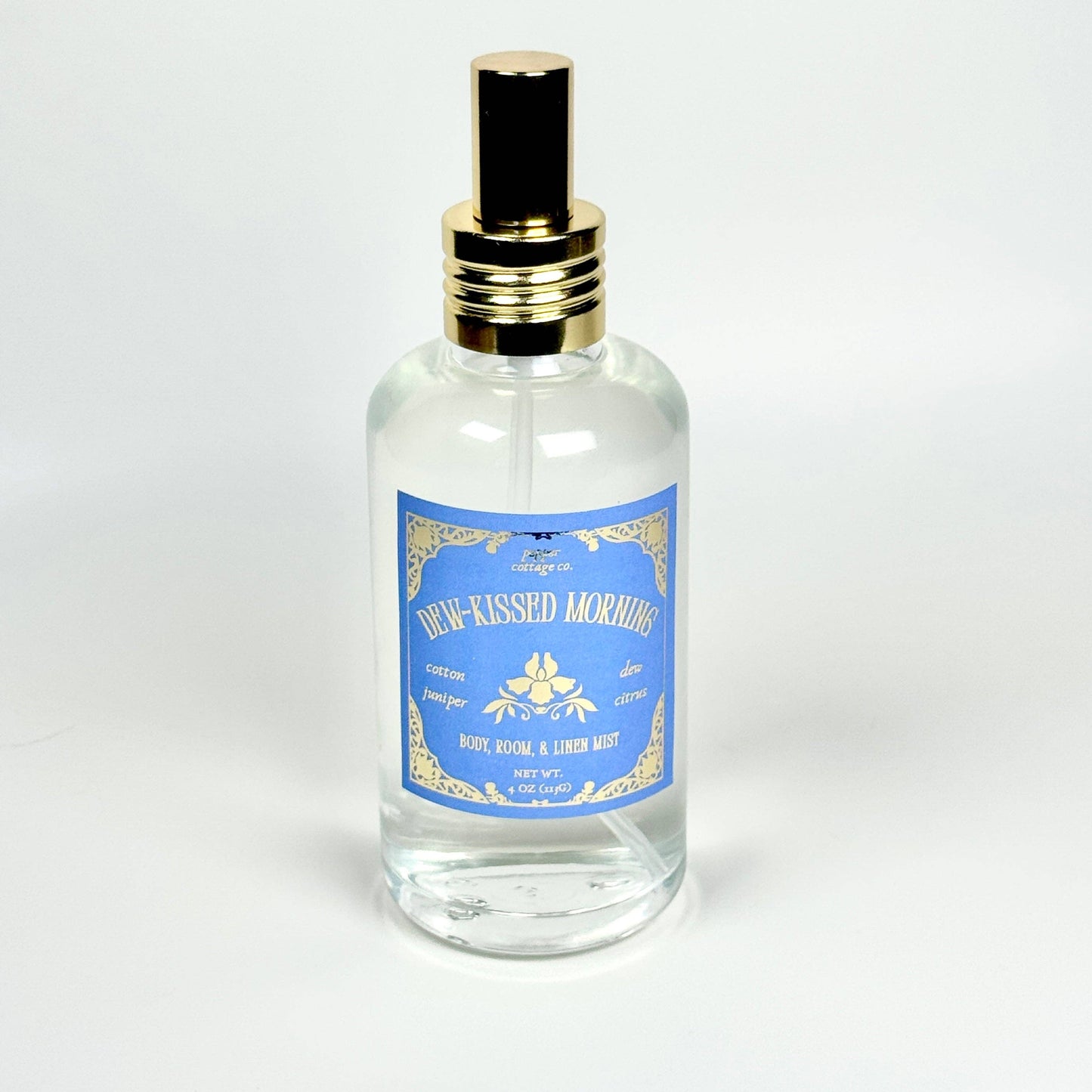 Dew-Kissed Morning 4 oz Body & Home Mist | Cotton, Juniper, Dew, Citrus | Daydream Collection Spring Morning Dew Room Spray